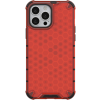 Odolné puzdro na Apple iPhone 13 Mini Honeycomb Armor červené
