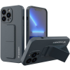 Silikónové puzdro na Apple iPhone 13 Mini Wozinsky Kickstand modré
