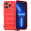 Odolné puzdro na Apple iPhone 13 Pro Magic Shield Flexible Armored červené