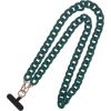 Phone Chain Long matte dark green