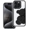 Obal TEDDY BEAR Case Apple iPhone 16e čierny