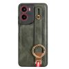 Obal Leather TPU/TPC Motorola Moto G05/E15 zelený