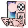 Obal Camshield Ring Armor Xiaomi Redmi 14C/POCO C75 ružovo-zlatý