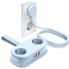 Orico AP3 20W GaN 5in1 Power Strip, 2xAC + 2xUSB-A + 1xUSB-C, modrá