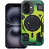 FORCELL F-PROTECT Levels with Dual Layer 4D technology, Miliatry Drop Tested, MagSafe, Apple iPhone 16 cyber green