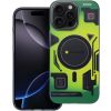 FORCELL F-PROTECT Levels with Dual Layer 4D technology, Miliatry Drop Tested, MagSafe, Apple iPhone 16 Pro Max cyber green