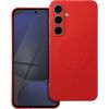 SILICONE MAG COVER Case MagSafe Samsung Galaxy S24 FE 5G S721 red