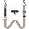 Tech-Protect C6S Rope Crossbody Cosmic Latte