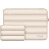 Tech-Protect Puffy Laptop 15-16" case + accessory bag Sand
