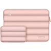 Tech-Protect Puffy Laptop 13-14" case + accessory bag Dusty Rose