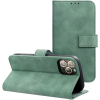 TENDER Book Case Xiaomi Redmi Note 14 Pro 5G/14 Pro+ 5G/POCO X7 5G green