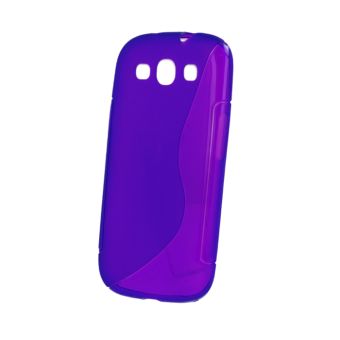 Puzdro S-dizajn pre Samsung i9300 Galaxy S III fialové