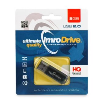 USB klúč IMRO MICRO ECO 8GB čierny
