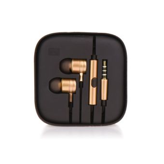 Slúchadlá Stereo box metal MI metal zlaté