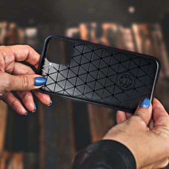 Silikónové puzdro na Apple iPhone 7 Plus/8 Plus Carbon TPU čierne