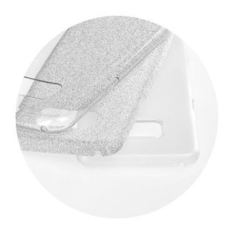 Silikonové puzdro Forcell SHINING pre Apple iPhone 7/8 (4,7") strieborné 