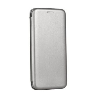 Diárové puzdro Forcell Elegance pre Apple iPhone 7/8 oceľovo sivé