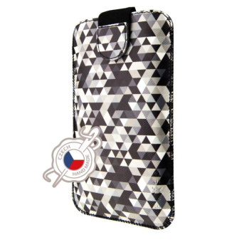 Puzdro vsuvka Fixed Soft Slim, 3XL, vzor Dak Triangels