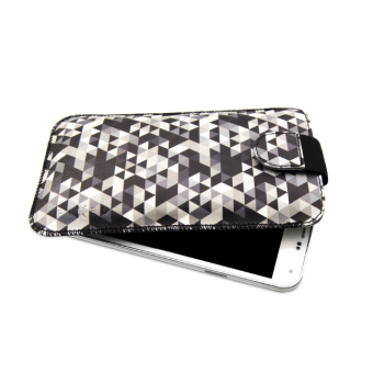 Puzdro vsuvka Fixed Soft Slim, 3XL, vzor Dak Triangels