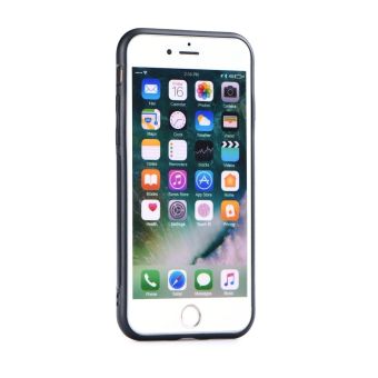 Plastové puzdro Glass case pre Samsung Galaxy J4 Plus čierne 