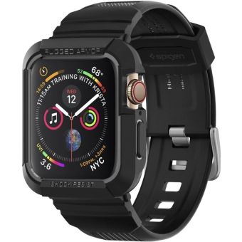 Remienok Spigen Rugged Armor Pro Apple Watch 4/5/6/7/SE 44/45mm čierny