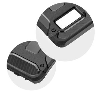 Plastové puzdro Forcell Armor pre Samsung Galaxy A30 čierne 