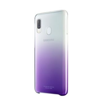 Silikónové puzdro Samsung na Samsung Galaxy A20e A202 EF-AA202CV Gradation Cover fialové