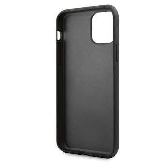 KLHCN61GLBK Karl Lagerfeld Embossed Glitter Kryt pro iPhone 11 Black