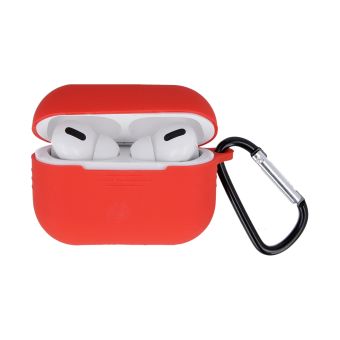 Silikónové puzdro pre Apple Airpods Pro červené