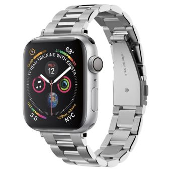 Remienok Spigen Modern Fit Band Apple Watch 4/5/6/7/SE/8/9/Ultra 44/45/49mm strieborný
