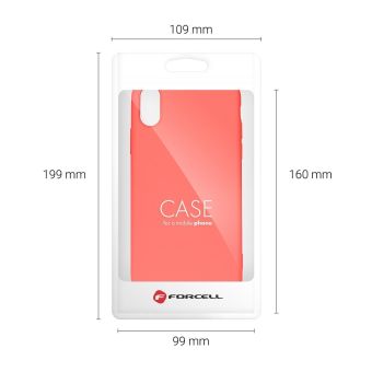 Silikónové puzdro Forcell Silicone pre Huawei P40 Lite E ružové