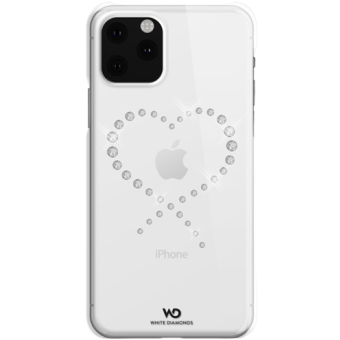 Plastové puzdro na Apple iPhone 11 Pro White Diamonds Eternity Crystal transparentné