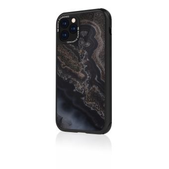 Plastové puzdro White Diamonds Tough Mineral pre Apple iPhone 11 čierne