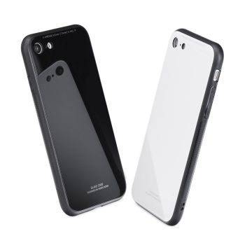 Plastové puzdro na Samsung Galaxy A41 Glass čierne