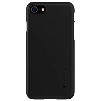 Plastové puzdro Spigen Thin Fit pre Apple iPhone 7/8/SE 2020 čierne