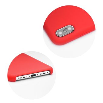 Silikónové puzdro na Samsung Galaxy A21s A217 Forcell Silicone červené