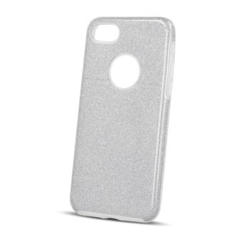 Silikónové puzdro na Xiaomi Redmi Note 8T Shine Bling strieborné