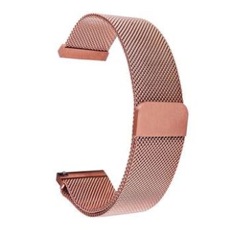 Kovový magnetický náramok na Xiaomi Amazfit BIP S Tactical 634 Loop ružovo-zlatý (EU Blister)