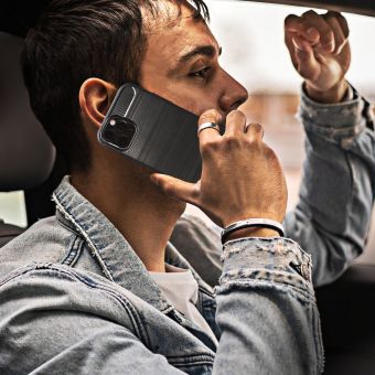Silikónové puzdro na Honor 9A Forcell Carbon čierne