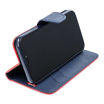 Diárové puzdro na Xiaomi Redmi 9A Fancy Book červeno modré