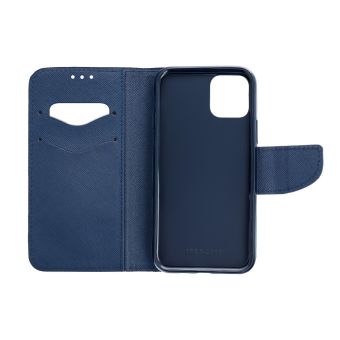 Diárové puzdro na Apple Phone 12/12 Pro Fancy Book červeno modré