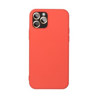 Silikónové puzdro na Apple iPhone 12 Pro Max Forcell Silicone Lite ružové