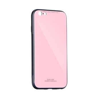 Plastové puzdro na Apple iPhone 12 Pro Max Glass ružové