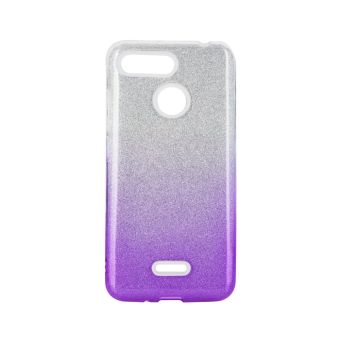Silikónové puzdro na Xiaomi Redmi 9 Forcell Shinig fialové