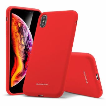 Silikónové puzdro na Samsung Galaxy Note 20 Ultra Mercury i-Jelly Metal červené