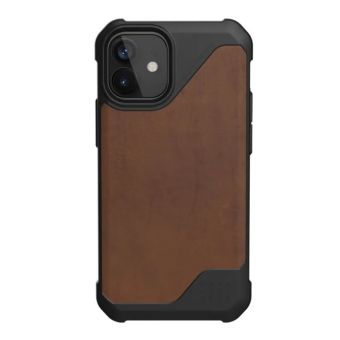 Obal (UAG) Urban Armor Gear Metropolis LT Apple iPhone 12 mini hnedý