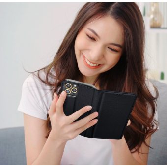 Diárové puzdro na Samsung Galaxy A72 A725/A726 5G Smart Book čierne