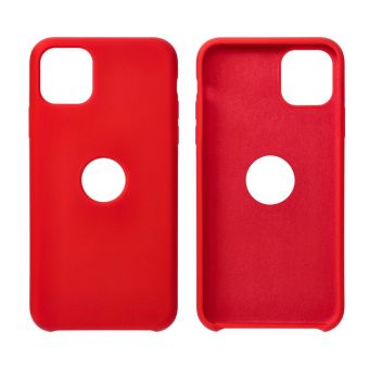 Silikónové puzdro na Apple iPhone 12 Pro Max Forcell Silicone červené