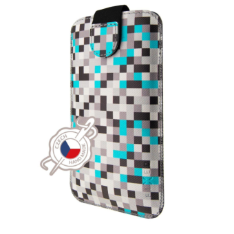 Puzdro vsuvka Fixed Soft Slim, 3XL, vzor Grey Dice