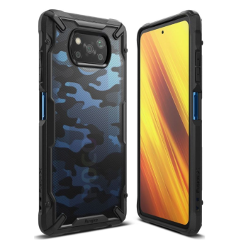 Plastové puzdro na Xiaomi Poco X3 NFC Ringke Fusion čierne